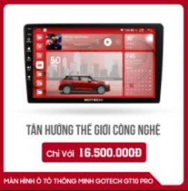 MÀN HÌNH Ô TÔ THÔNG MINH GOTECH GT10 PRO
