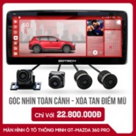 MÀN HÌNH Ô TÔ THÔNG MINH GOTECH GT MAZDA 360 PRO