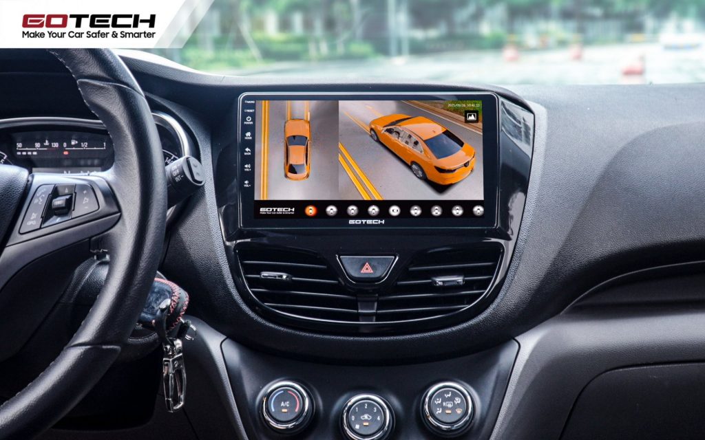 Camera 360 ô tô giúp khắc phục mọi điểm mù khi lái xe. 