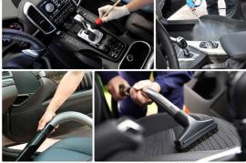 VỆ SINH NỘI THẤT Ô TÔ TẠI SHOWROOM QUỐC PHÚ AUTO