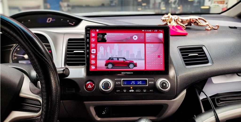 Lắp màn hình tích hợp camera 360